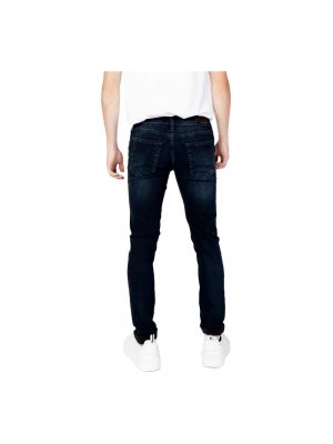 Skinny jeans mit reißverschluss Antony Morato blau