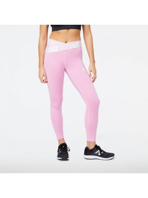 High waist leggings New Balance pink