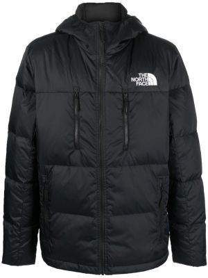 Jacka med broderi The North Face svart