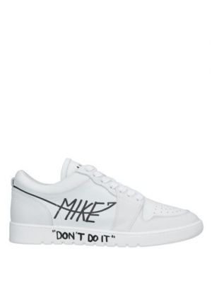 Sneakers di pelle Mike bianco
