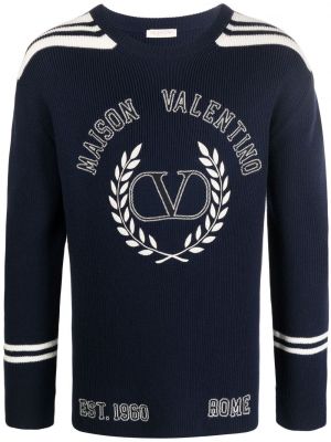 Haftowany sweter Valentino