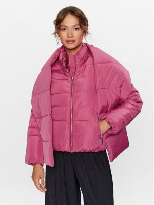 Pernata jakna Liu Jo ružičasta