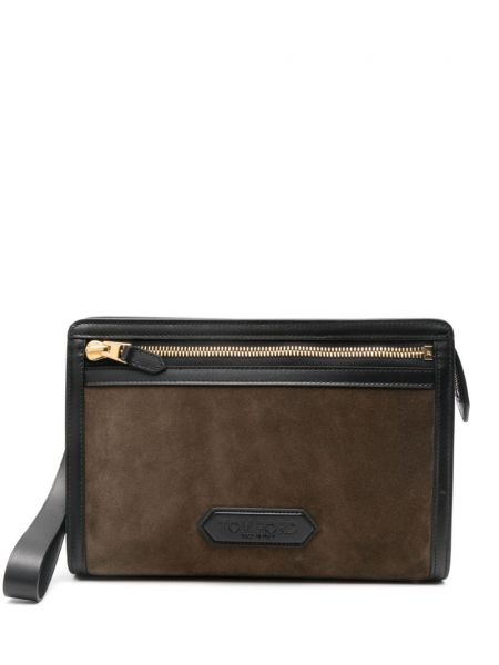 Ruskind clutch Tom Ford grøn