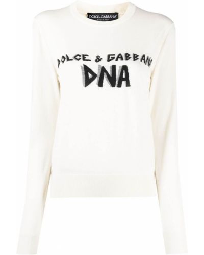 Jersey de tela jersey Dolce & Gabbana blanco