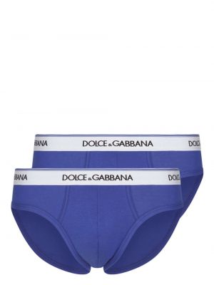 Slip a righe Dolce & Gabbana blu