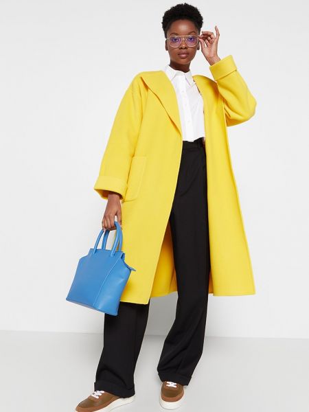 Płaszcz zimowy Polo Ralph Lauren żółty