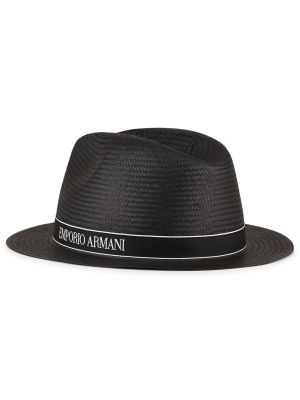 Шляпа Emporio Armani черная