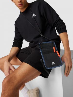 Сумка через плечо с принтом Adidas Sportswear черная