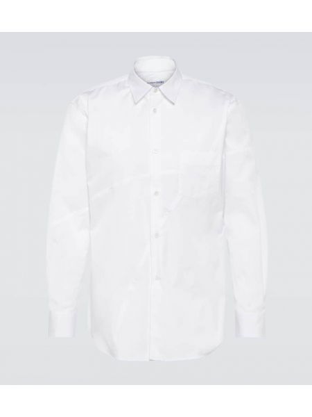 Βαμβακερό πουκάμισο Comme Des Garçons Shirt λευκό