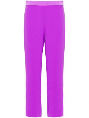 Pantalon slim Twinset violet