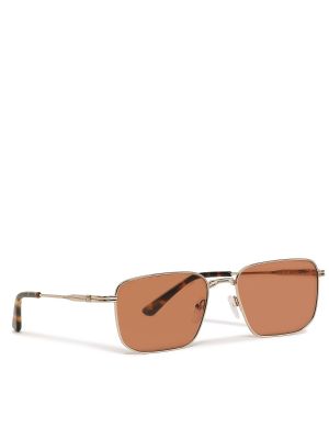 Okulary przeciwsłoneczne Calvin Klein brązowe