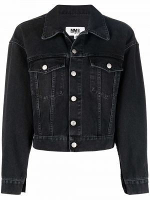 Jeansjacka Mm6 Maison Margiela svart