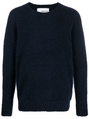 Džemper s okruglim izrezom od mohera Costumein plava
