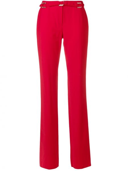 Pantalones Versace Pre-owned rojo