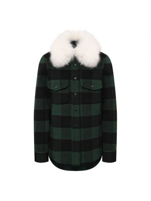 Шерстяная куртка Forte Dei Marmi Couture - Зеленый