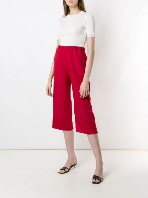 Pantalones culotte Olympiah rojo