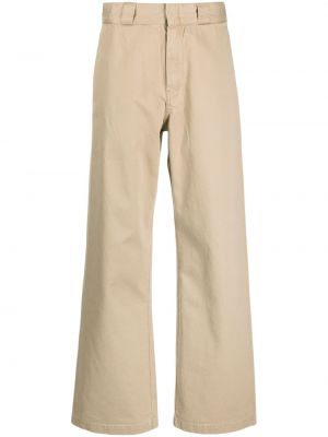 Pantaloni chino din bumbac cu croială lejeră R13