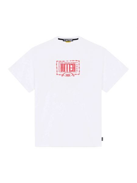 Koszulka z nadrukiem Iuter biała