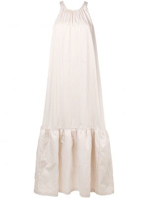 Pruhované bavlněné dlouhé šaty bez rukávů 3.1 Phillip Lim - bílá