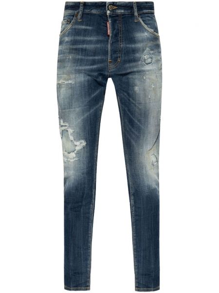 Skinny jeans Dsquared2 blå