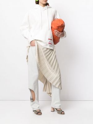 Sudadera con capucha Maison Mihara Yasuhiro blanco