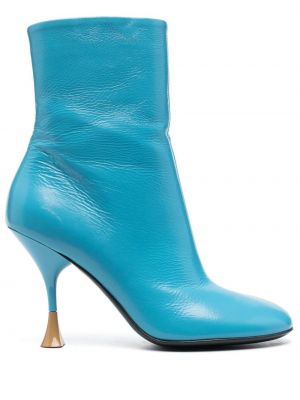Ankle boots mit absatz 3juin blau
