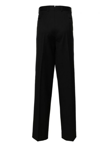 Spodnie wełniane Corneliani czarne