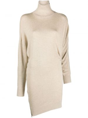 Asymmetrisches kleid Isabel Marant beige