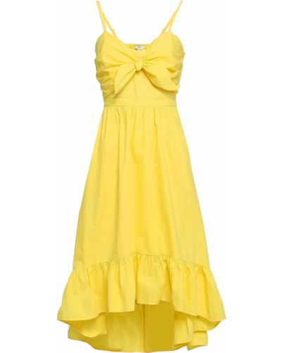 Žluté šaty ke kolenům bavlněné Joie