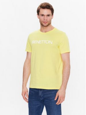 Tricou United Colors Of Benetton galben