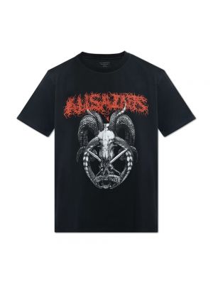 T-shirt Allsaints schwarz