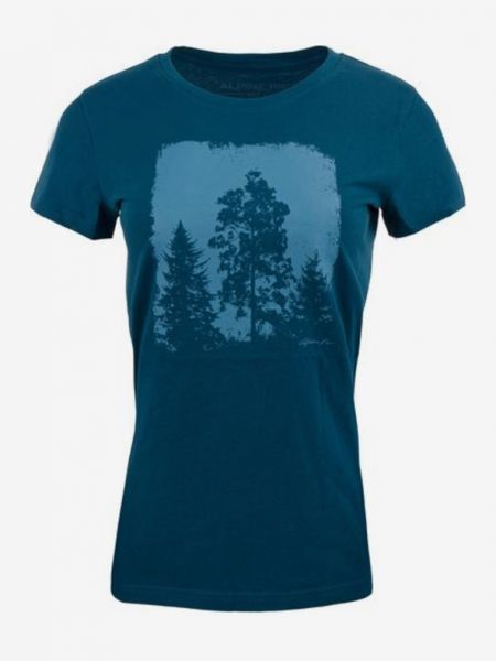 T-shirt Alpine Pro blau