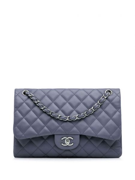 Klasiska rokassoma Chanel Pre-owned violets