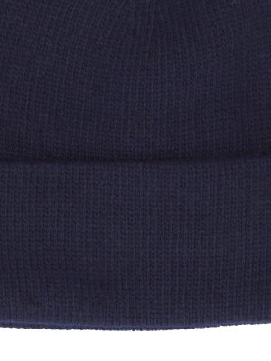 Vlněný čepice Annagreta modrý