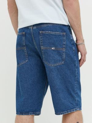 Pantaloni cu croială lejeră Tommy Jeans albastru
