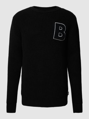 Dzianinowy sweter Balr. czarny