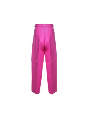 Pantalones de lana Valentino Garavani rosa