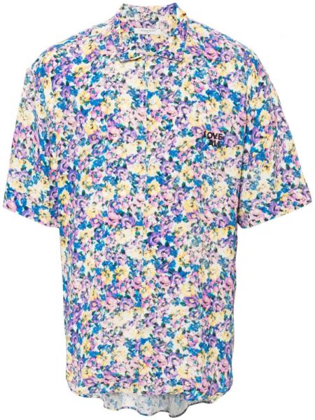 Kvetinová košeľa s potlačou Ih Nom Uh Nit