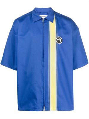 Krekls ar rāvējslēdzēju Ambush zils