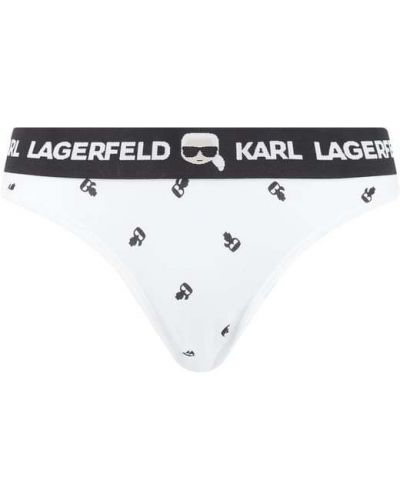 Stringi Karl Lagerfeld, biały