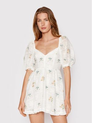 Sukienka codzienna Yolanda CD2629 Biały Regular Fit For Love & Lemons