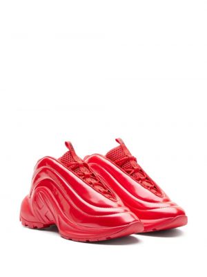 Sneakersy Diesel czerwone