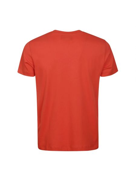 Koszulka bawełniana Vilebrequin czerwona