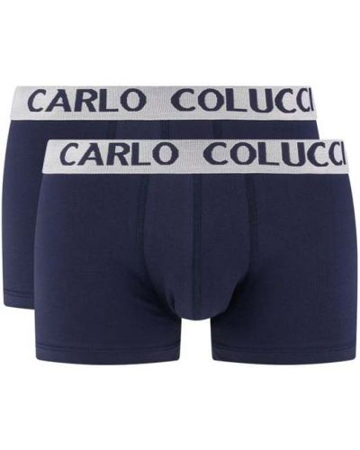 Klasyczne bokserki Carlo Colucci, niebieski