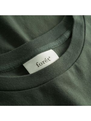Camisa de algodón Forét verde