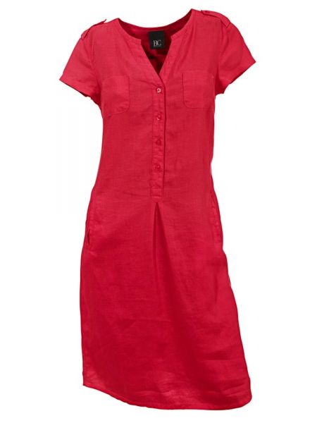 Košeľové šaty Heine červená