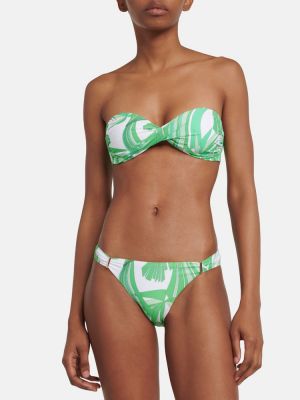 Bikini nyomtatás Melissa Odabash zöld