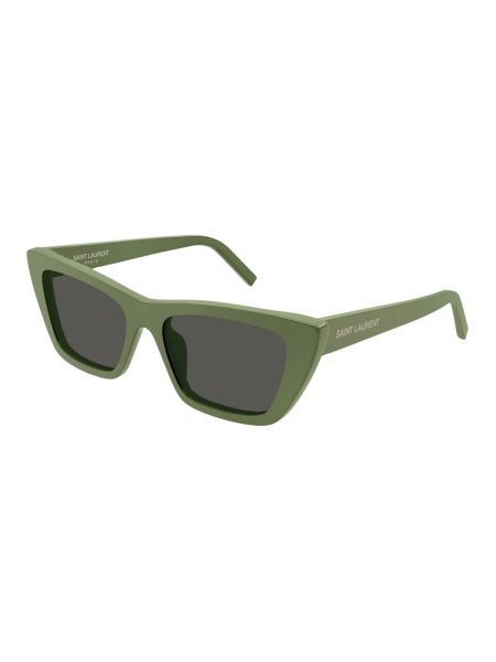 Okulary przeciwsłoneczne Saint Laurent zielone
