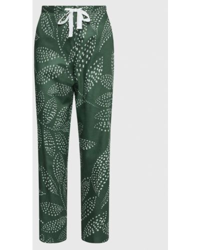Cyberjammies Pantaloni pijama Imogen 9341 Verde Relaxed Fit