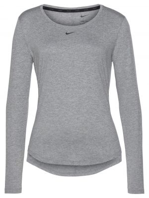 Меланж тениска с дълъг ръкав Nike